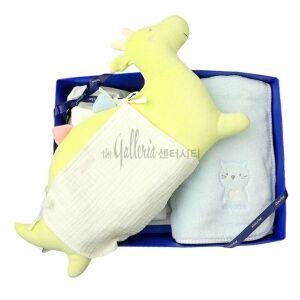 [NS홈쇼핑](압소바출산,백일,돌)토오무연사목욕타올+짱구베개세트(AZA-11701SET)..[34781071]