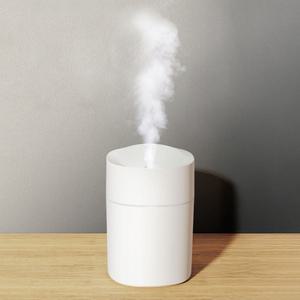 큐브 미니 가습기 LED 사무실 탁상용 휴대용 USB 책상