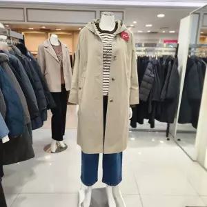 [요하넥스]간절기 후드트렌치코트 Z4A3Y100-1 054_BP