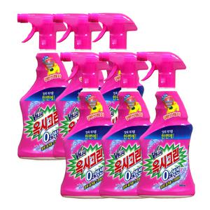 옥시크린 오투액션 얼룩제거제 스프레이 500ml 6개 세탁보조제