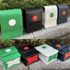 써클 디자인 골프 거리측정기 케이스 부쉬넬 클립형 벨트형 파우치