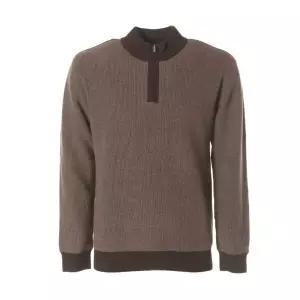 [롯데백화점]카운테스마라 F/W 모 혼방 하프집업 방풍니트CSTW3B1112E0I0