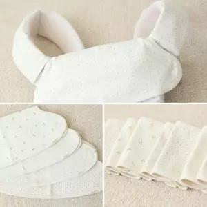 [보리보리/맘스포유]M4U 맘스포유 오가닉 아기띠 침받이 (벨크로/똑딱이/앞보기 가슴침받이)