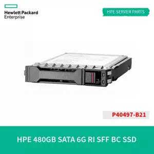 HPE 서버 옵션 디스크 480GB SATA 6G RI SFF BC SSD / P40497-B21