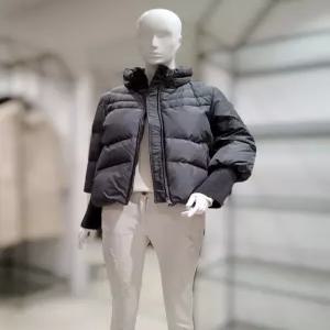 [SI] SI스트링 배색 포인트 숏 덕다운 패딩점퍼SHHJY26420