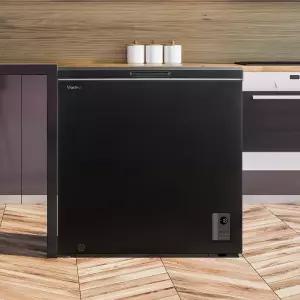 캐리어 모드비 냉동고 199L CCDF199BEM1 블랙