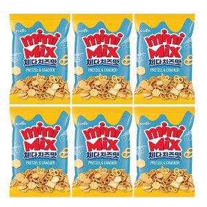 삼진 (미니믹스) 프레첼 체다치즈맛 65g/6개  안주