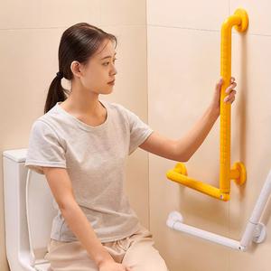 노인 화장실 안전 손잡이 변기 보조 안전바 양변기 어르신 요양원 장애인 욕실 샤워실 L형 핸드레일 지지대