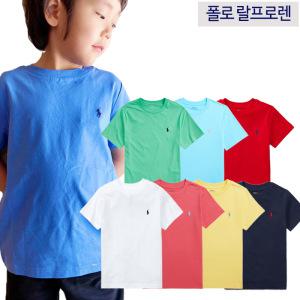 폴로 랄프로렌 리틀키즈 반팔 라운드 티셔츠