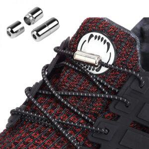 반사 운동화 러닝 신발끈 타이 없는 팁 잠금 장치 둥근 하이 퀄리티 얇은 스포츠 끈