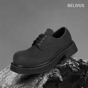 남자 옥스포드 키높이 가죽 더비슈즈 로우워커 630VJG