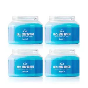 BAS 특대형 고체 탈취제 베이직 플러스 350g 4개