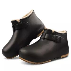 슈퍼카미트 남녀 방수 겨울 장화 방한 부츠 논슬립 더블 쿠션 털 방한화