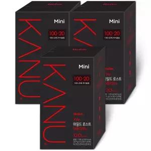 맥심 카누 미니 마일드 360T(120Tx3개)