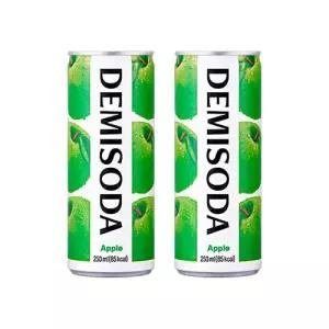 데미소다 애플 250ml x 6캔 과즙 탄산 음료