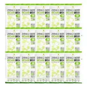 [셀러허브 1][HYIJPUQ9_4B]간편 바디갸워물티슈 샤워 특대 1매 휴대용