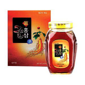 산수원 홍삼꿀청 2.4kg 홍삼음료 선물세트