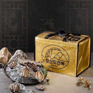 설선물 명절 1 11 1 15 사은품 한정수량 미역 20g 손질칼 증정 참다올 프리미엄 청산도전복 선물세트 작은