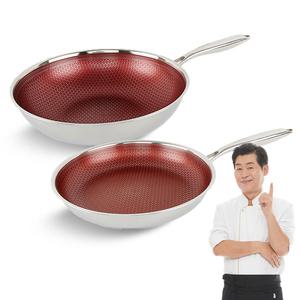 클래딘 베네치아 이연복 통3중 인덕션 IH 28cm 프라이팬 + 30cm 궁중팬