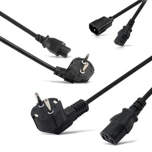 국산 파워 케이블 220V AC 전원 코드 컴퓨터 노트북 아답터 PC 모니터 TV 전기선 8자 3구 연장 UPS 크로버 0.5m 1m 2m 3m 5m 10m