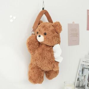 곰돌이 차량용 티슈케이스