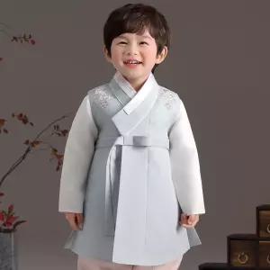 [더예한복] QT908-민채아인 남아한복 아동한복