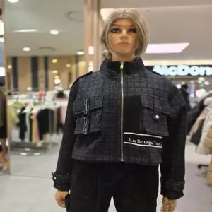 [에고이스트] 빅포켓 레터링 포인트 하이넥 점퍼  ER1WZ-663