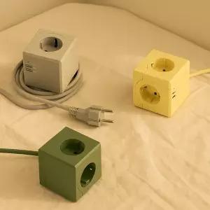 예쁜 디자인 전선형 리드선 디자인 고용량 디지털기기용 전기안전멀티탭 멀티콘센트 멀티탭전선형 멀티탭 USB C타입 고용량