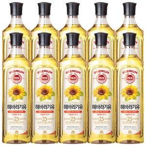 사조 해표 해바라기유 900ml x 10개 / 식용유 유지류 오일 기름