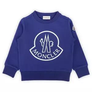 [몽클레어] 키즈 와펜 프린팅 맨투맨(블루) 8G00011 899PS 758