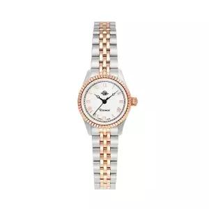 [롯데백화점]마션틴트(잡화) [로즈몽] 공식수입 스위스메이드 여성 콤비 메탈시계 RS#62-04RM-MT