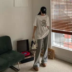 [히터바지/융기모] 부츠컷 트레이닝 팬츠