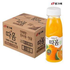 빙그레 따옴 천혜향 & 한라봉 &청귤 주스 235ml(20입) 냉장주스