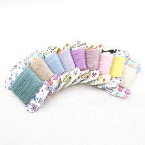 마미쏘잉/ 프랑스자수 울사100% 파스텔계열 9색상