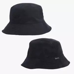 [프로스펙스]블랙 코튼코듀로이 리버스 버킷햇 / 남녀공용 벙거지모자 겨울