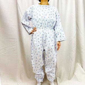 국산 남녀공용 블루꽃무늬 치매우주복 병원 환자복 요양원 치매복