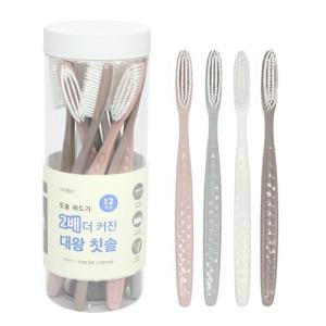 큰 왕칫솔 커브형 대왕칫솔 12개입