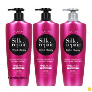 엘라스틴 실크리페어 샴푸 컨디셔너 세트 550ml 3개