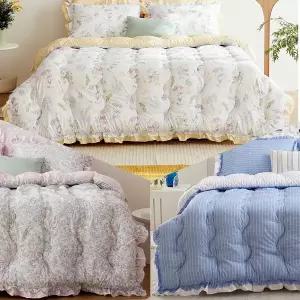 [메종노아] 로사 플란넬 이불 3세트(SS)