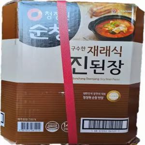 청정원 순창 진된장 지함 14kg