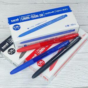 0.38mm 중성펜-유니볼 SIGNO RT1 노크식 1다스