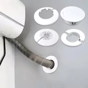 에어컨 구멍 마개 배관 가리개 가스배관 덮개 수도 배수관 하수관 벽마개 커버 플라스틱 마감 캡 천공 뚜껑