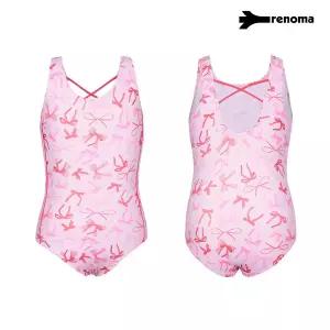 [레노마수영복]여아 리본 U백 원피스수영복 핑크 RN-GS2F804-PK_CA