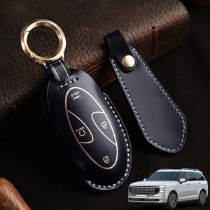 디올뉴 팰리세이드 LX3 스마트키 레더 가죽 키케이스 자동차 새차 선물 용품