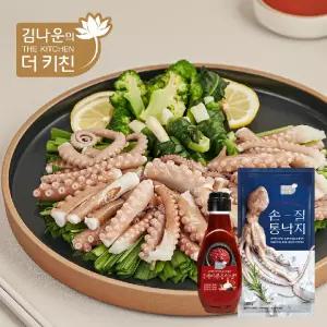 김나운더키친 손질 통낙지(3미) 280gX5팩+매콤 낙지볶음 소스 1통