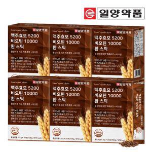 일양약품 맥주효모 5200 비오틴 10000 환 스틱 6박스
