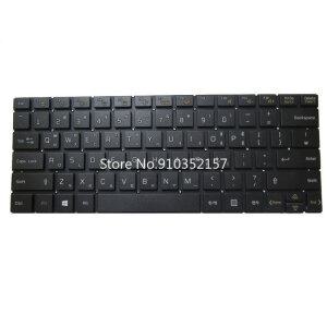 호환 LG 노트북용 블랙 키보드 프레임 없음 KR 13U370 13U370-L 13UD370 LG13U37 13U370-LR20K