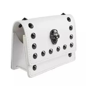 골프거리측정기 케이스 02EW 백색 파우치 해골 골프공-WC85BFC