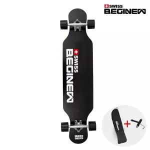 [스위스비기뉴]스위스비기뉴 롱보드 46인치 블랙 스케이트 댄싱 입문