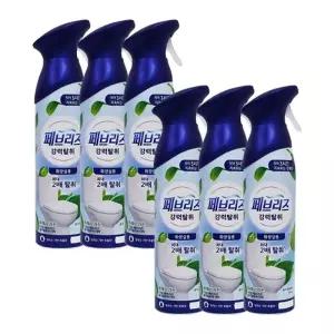 페브리즈 화장실용 에어 프레시 가든 165g x6 /실내냄새제거/방향제